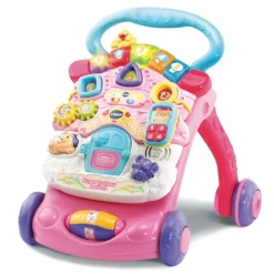 Trotteur Parlant 2 En 1 Rose