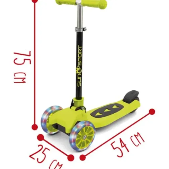 Trottinette Lumineuse Primo Mint - Globber