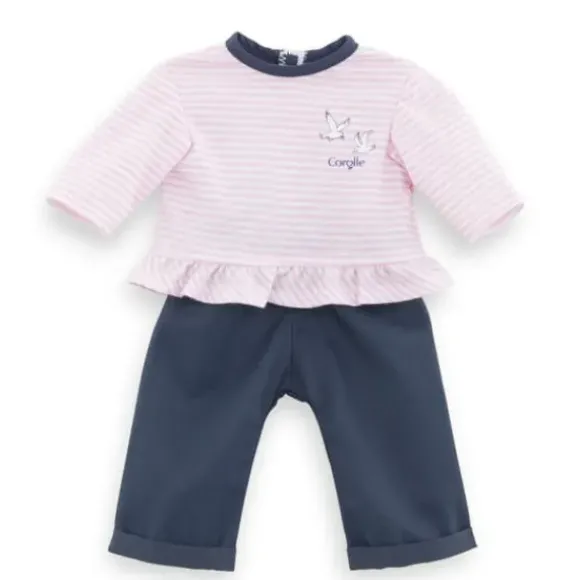 T-Shirt Et Pantalon Bords De Loire - Poupee Ma Corolle 36 Cm