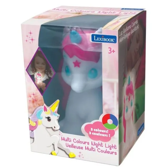 Veilleuse Multi Couleurs Licorne