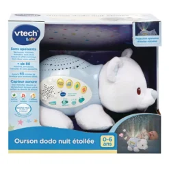 Veilleuse Ourson Dodo Nuit Etoilee