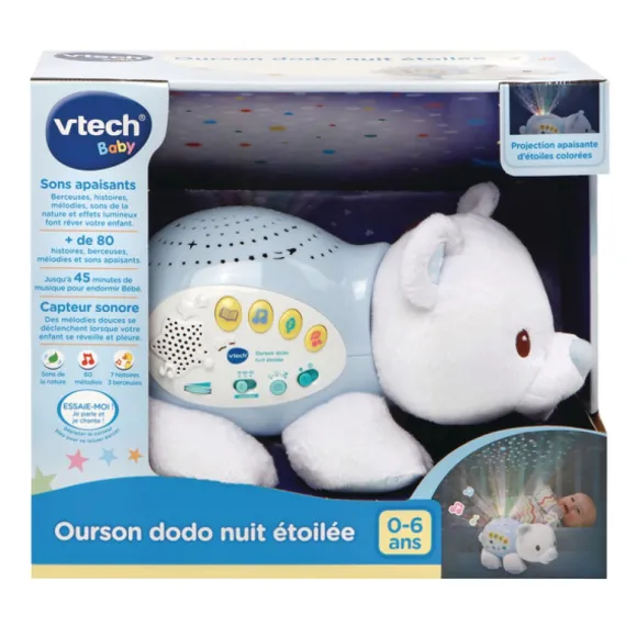 Veilleuse Ourson Dodo Nuit Etoilee