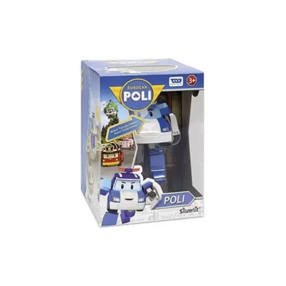 Voiture Robot Transformable 2 En 1 - Poli - Robocar Poli -Police